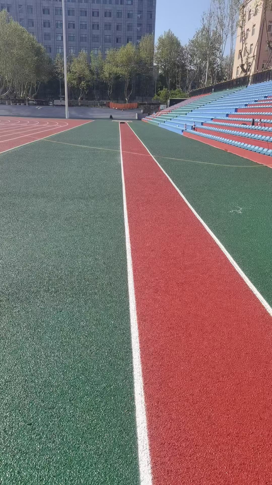 南平市塑胶颗粒透水跑道 - 方案